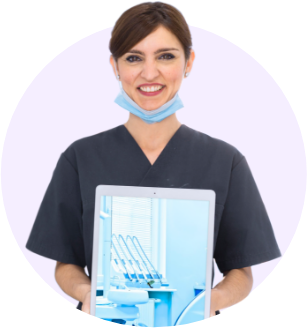 dentist smiling with Genesis Dental Esthetics
