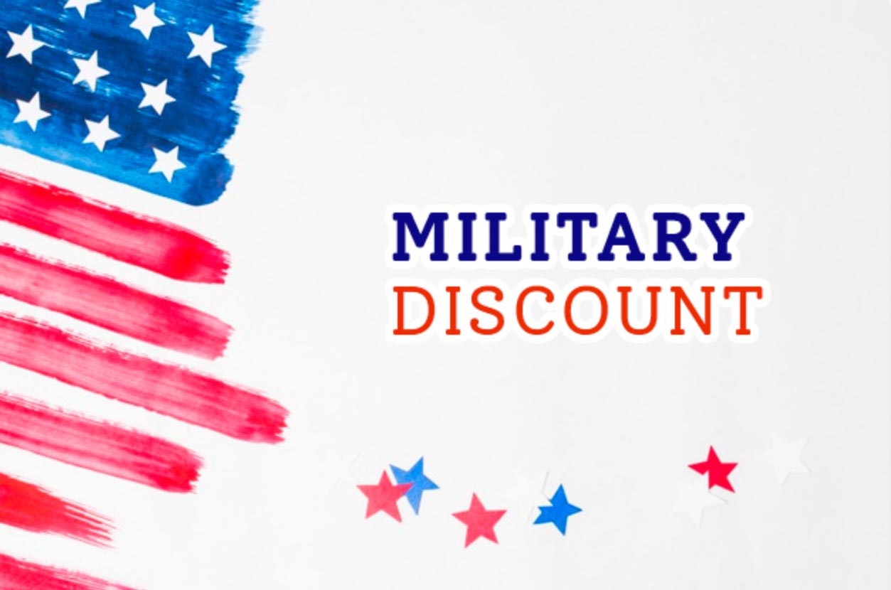 15% Military Discount